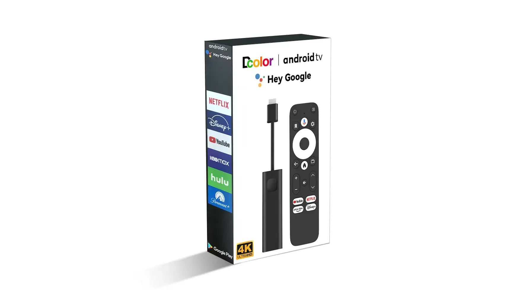 4K Android Streaming Stick – Amlogic S905 • 2GB RAM + 16GB Storage